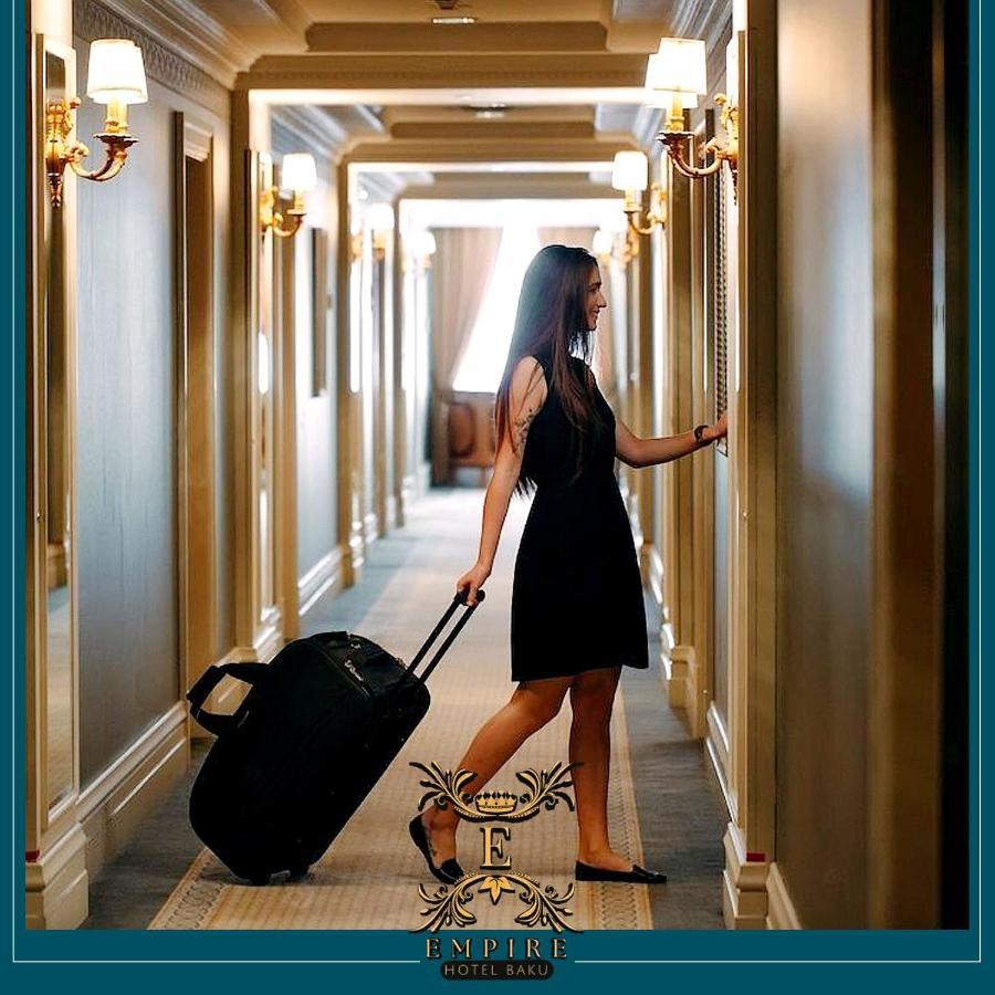 Hotel Empire Business Baku Bagian luar foto
