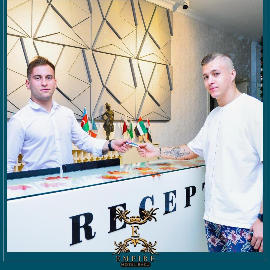 Hotel Empire Business Baku Bagian luar foto